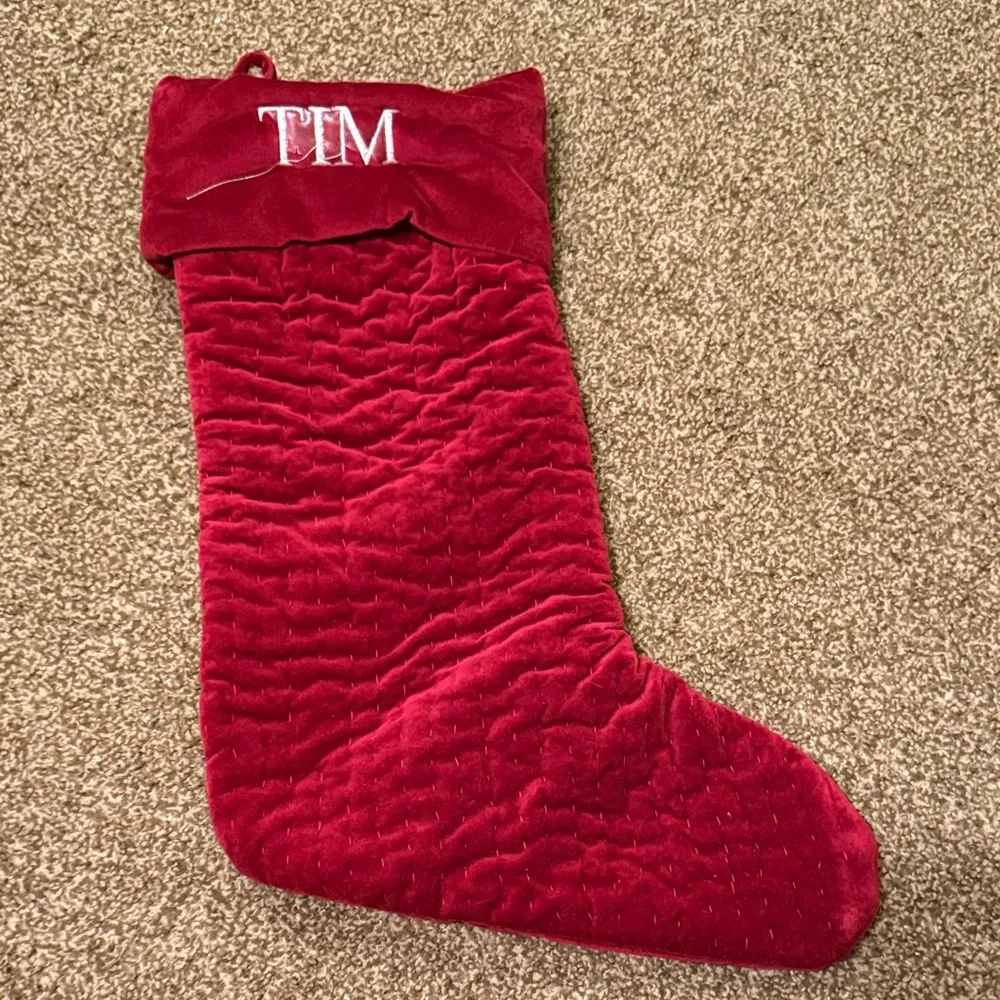Pottery Barn Tim Stocking